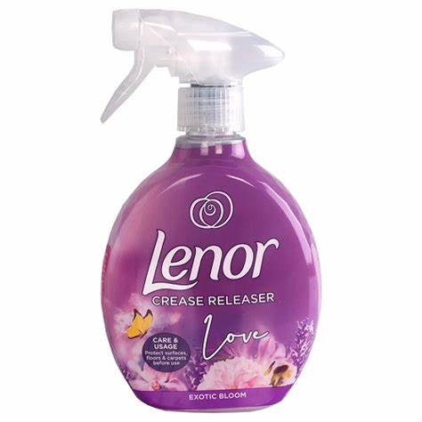 Best Lenor Crease Releaser Exotic Bloom 500ml | High Quality Cleaning Product Online - Product Image Best Lenor Crease Releaser Exotic Bloom 500ml | High Quality Cleaning Product Online - Product Image